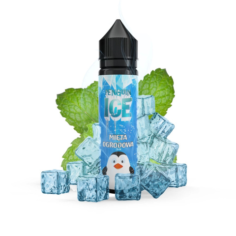 Longfill Penguin Ice 10/60 ml - Mięta Ogrodowa | E-LIQ