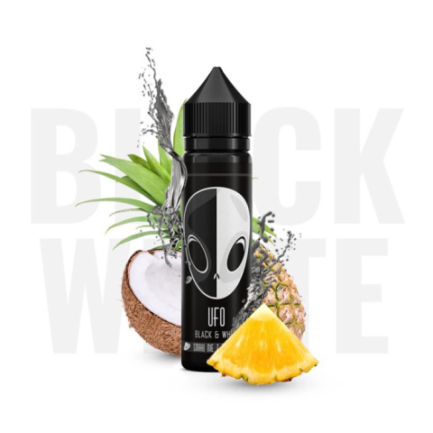 Longfill UFO 10/60 ml - Black & White | E-LIQ