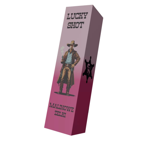 Lucky Shot - 40/60ML Malinowe Żelki | E-LIQ