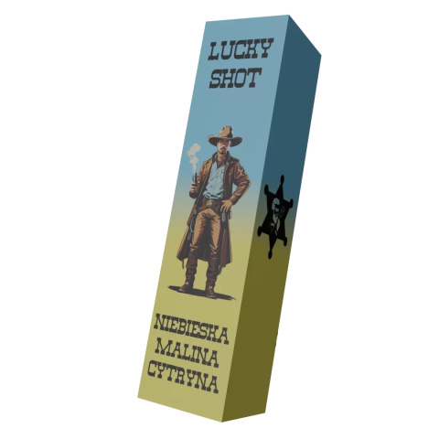 Lucky Shot - 40/60ML Niebieska Malina Cytryna | E-LIQ