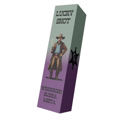 Lucky Shot - 40/60ML Winogrono Słodka Mięta | E-LIQ