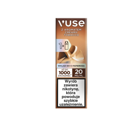 Wkład Vuse 20mg - Creamy Tobacco | E-LIQ