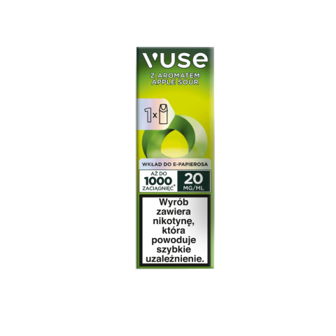 Wkład Vuse 20mg - Apple Sour | E-LIQ