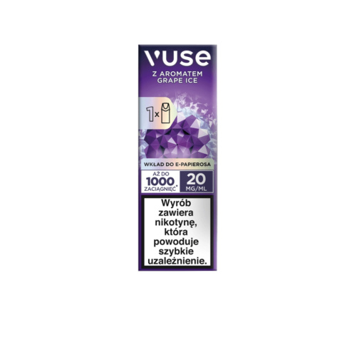 Wkład Vuse 20mg - Grape Ice | E-LIQ