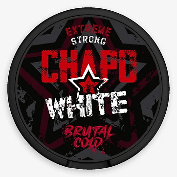 Woreczki Nikotynowe Chapo White - Brutal Cold Strong 16,5mg | E-LIQ