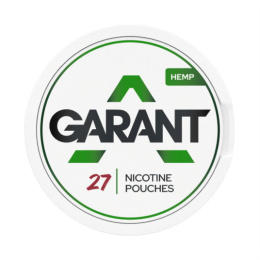 Woreczki Nikotynowe Garant Regular 25mg - Hemp | E-LIQ