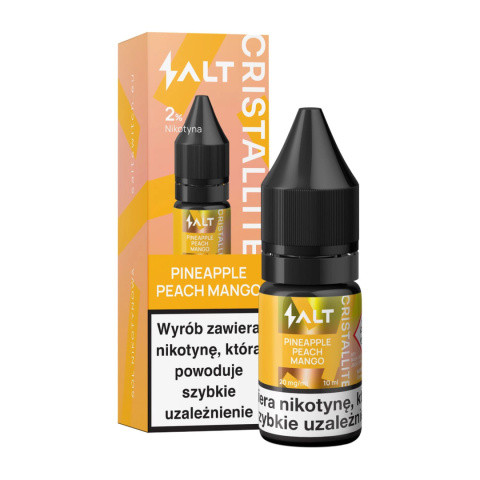 LIQUID CRISTALLITE Salt 10ml 20mg - Pineapple Peach Mango | E-LIQ