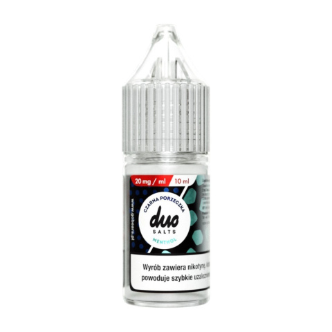 Liquid Duo SALTS 10ml - Czarna Porzeczka Menthol 20mg