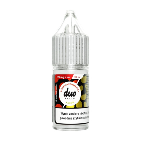 Liquid Duo SALTS 10ml - Czerwona Pomarańcz Mango 20mg