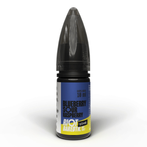 Liquid RIOT Salt 10ml - Blueberry Sour Raspbe 20mg | E-LIQ