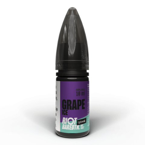 Liquid RIOT Salt 10ml - Grape Ice 20mg | E-LIQ