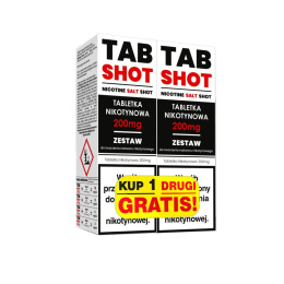 Tab Shot 200mg Zestaw 1+1 gratis