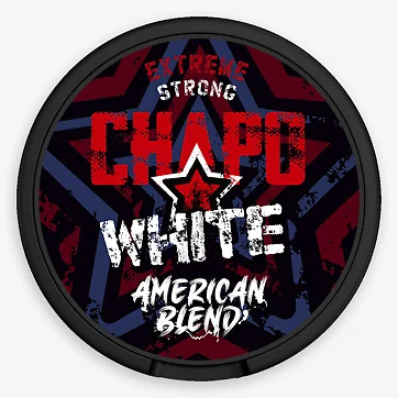 Woreczki Nikotynowe Chapo White - American Blend Strong 16,5mg | E-LIQ