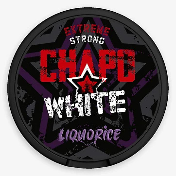 Woreczki Nikotynowe Chapo White - Liquorice Strong 16,5mg | E-LIQ