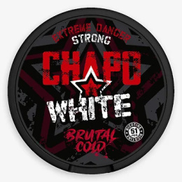 Woreczki Nikotynowe Chapo White - Brutal Cold Danger Strong 51mg