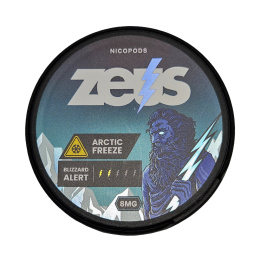 Woreczki Nikotynowe Zeus Light - Arctic Freeze 8mg | E-LIQ