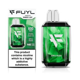 Dinner Lady FUYL - Apple Peach - 600 puffs 20 mg 