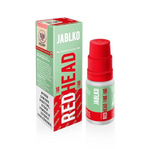 Liquid RedHead Jabłko 18mg 10ml | E-LIQ