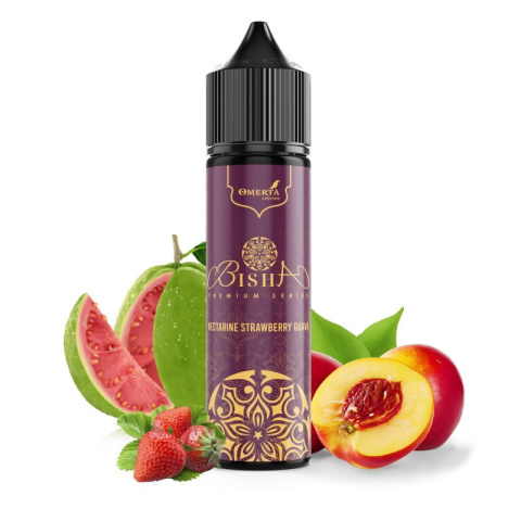 Longfill Omerta 10/60ml Bisha Fried Nectarine Strawberry Guava | E-LIQ