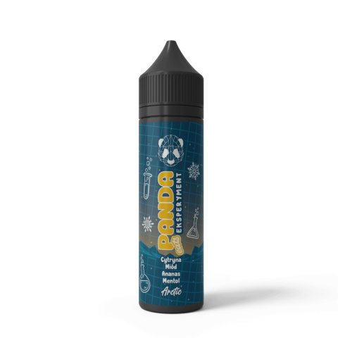 Longfill Panda Eksperyment Arctic 10/60 ml - Cytryna Miód Ananas Mentol | E-LIQ