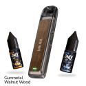 Mega Zestaw Lost Vape Ursa Nano Gunmetal Wallnut Wood, Liquid Only 1+1 Gratis | E-LIQ