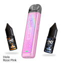 Mega Zestaw Lost Vape Ursa Nano Holo Rose Pink, Liquid Only 1+1 Gratis | E-LIQ