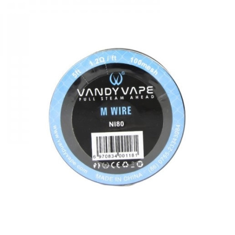 Ni80 Mesh wire 100mesh 5ft (1.2Ω/ft)- Vandy Vape | E-LIQ