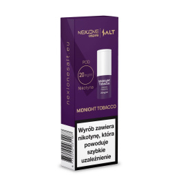 Wkład NEXI ONE SALT Midnight Tobacco 20mg | E-LIQ