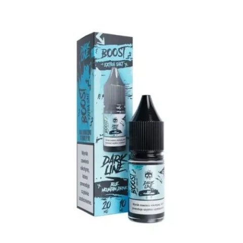 Liquid DARK LINE Boost Salt 10ml - Blueberry Mountain Drink 20mg | E-LIQ