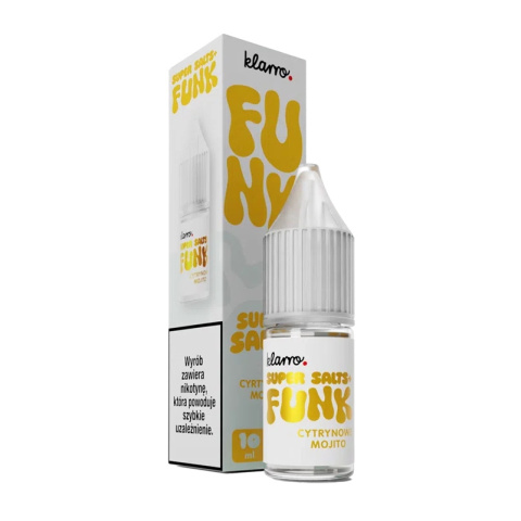 Liquid Klarro Funk Super Salts+ - Cytrynowe Mojito | E-LIQ