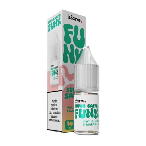 Liquid Klarro Funk Super Salts+ - Kiwi Guawa & Marakuja | E-LIQ