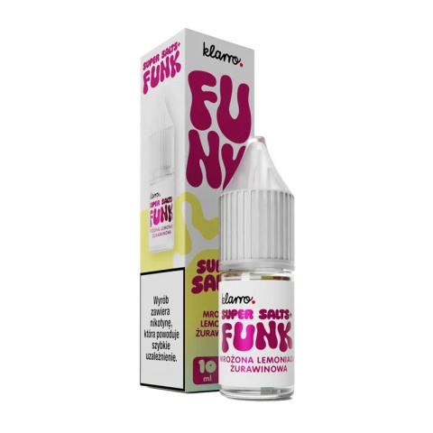 Liquid Klarro Funk Super Salts+ - Mrożona Lemoniada Żurawinowa | E-LIQ