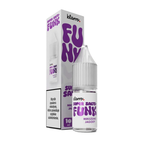 Liquid Klarro Funk Super Salts+ - Mrożone Jagody | E-LIQ