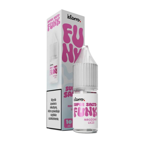 Liquid Klarro Funk Super Salts+ - Mrożone Liczi | E-LIQ