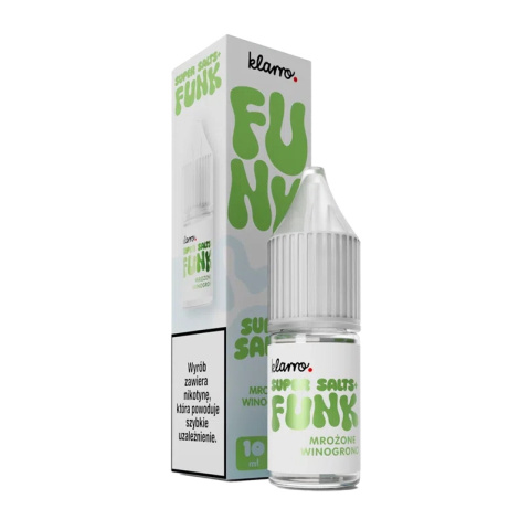 Liquid Klarro Funk Super Salts+ - Mrożone Winogrono | E-LIQ