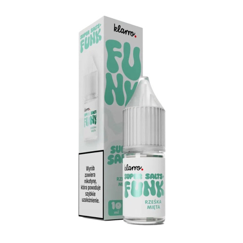 Liquid Klarro Funk Super Salts+ - Reeśka Mięta | E-LIQ