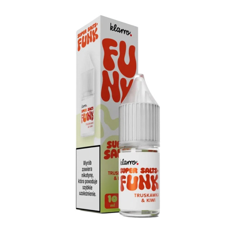 Liquid Klarro Funk Super Salts+ - Truskawka & Kiwi | E-LIQ