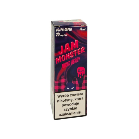 Liquid Salt MVL Jam Monster Mixed Berry 10ml 20mg | E-LIQ