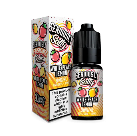 Liquid Seriously Salty - White Peach Lemon 20 mg 10 ml | E-LIQ