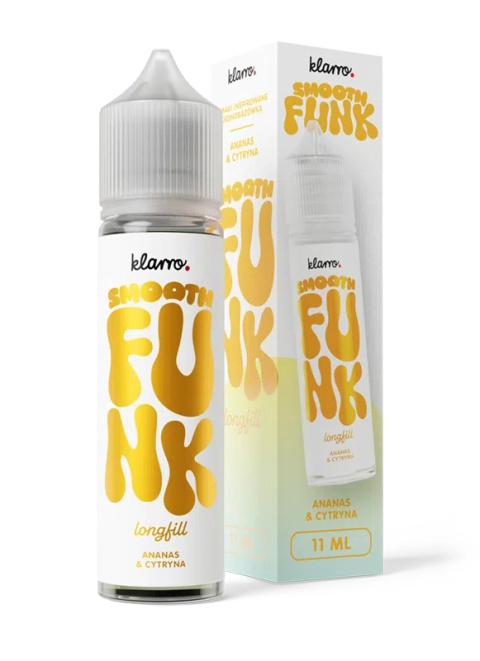 Longfill Klarro Smooth Funk 11/60ml - Ananas & Cytryna | E-LIQ