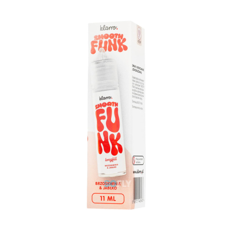 Longfill Klarro Smooth Funk 11/60ml - Brzoskwinia & Jabłko | E-LIQ