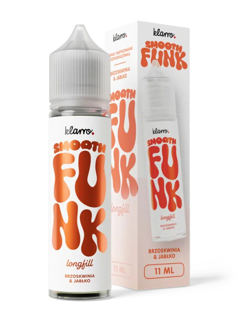 Longfill Klarro Smooth Funk 11/60ml - Brzoskwinia & Jabłko | E-LIQ