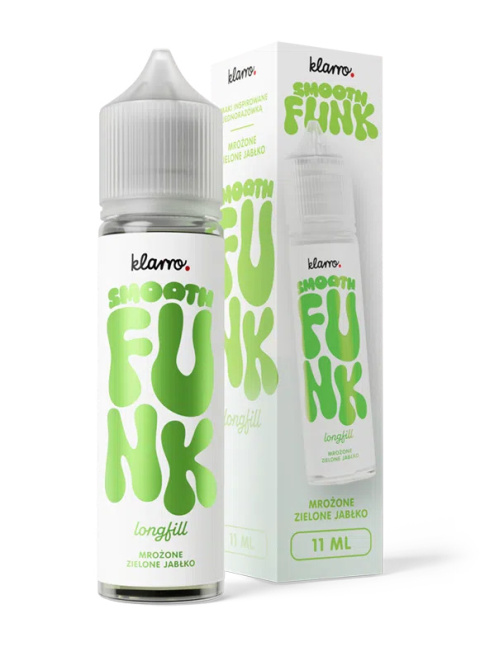 Longfill Klarro Smooth Funk 11/60ml - Mrożone Zielone Jabłko | E-LIQ