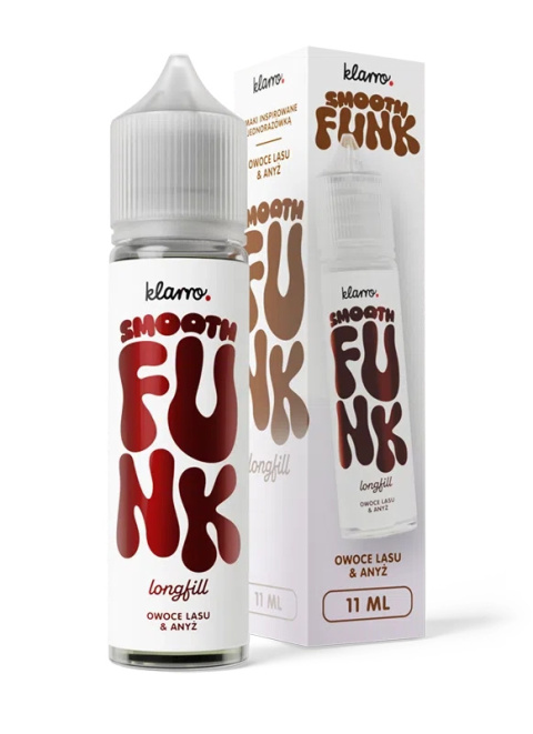 Longfill Klarro Smooth Funk 11/60ml - Owoce Lasu & Anyż | E-LIQ