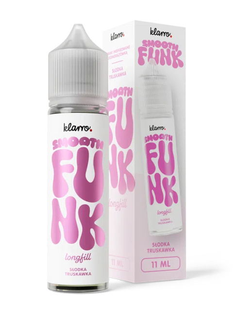 Longfill Klarro Smooth Funk 11/60ml - Słodka Truskawka | E-LIQ