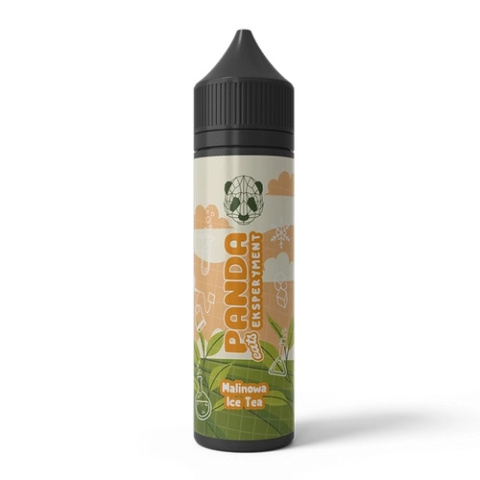 Longfill Panda Eksperyment 10/60 ml - Malinowa Ice Tea | E-LIQ