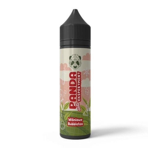 Longfill Panda Eksperyment 10/60 ml - Wiśniowa Bubbletea | E-LIQ