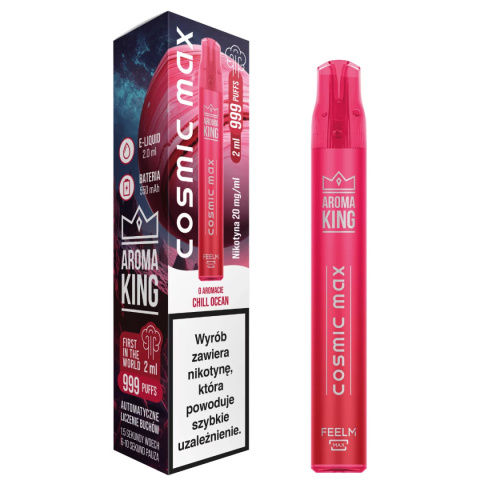 Aroma King Cosmic Max - Chill Ocean - 999+ puffs 20mg | E-LIQ