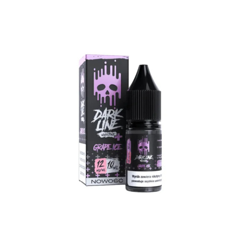 Liquid Dark Line Nicotine+ 10ml - Grape Ice 12mg | E-LIQ