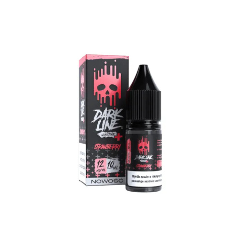 Liquid Dark Line Nicotine+ 10ml - Strawberry 12mg | E-LIQ